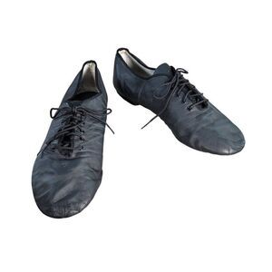 Capezio Adult "E-Series" Lace Up Jazz Shoes Sz 12